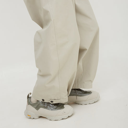 Uniform Bridge Balloon Pants Grey Beige Degli Uberti